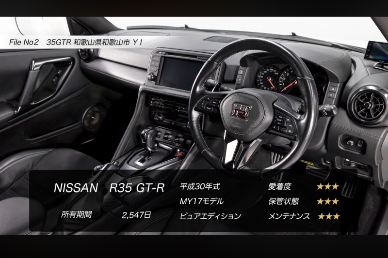 GT-Rのインテリア