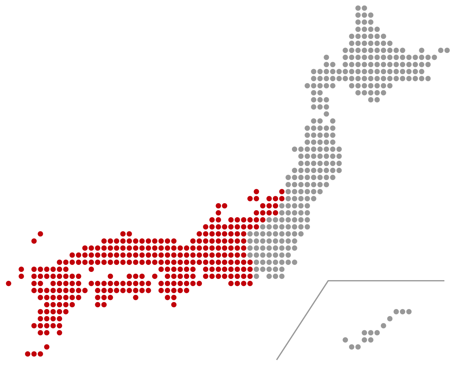 対応エリアマップ